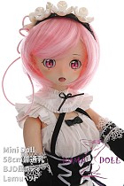 Mini Doll ミニドール セックス可能 58cm普通乳 BJD Lamuヘッド 53cm-75cm身長選択可能
