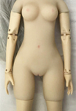 Mini Doll ミニドール セックス可能 58cm普通乳 BJD Liliヘッド 53cm-75cm身長選択可能