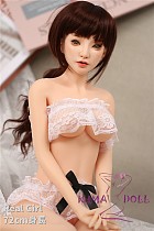 Real Girl  72cmラブドール 高級シリコン製　セックス可能 軽量化 3.5㎏ 収納が便利（隠しやすい） 使いやすい 鑑賞用 小さいラブドール 女性素体 フィギュア 各オプションは掲載画像と同じ
