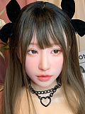 女優天使もえヘッド シリコン製 Real Girl 頭部単品 職人メイク選択可能 軽量ボディに対応可能