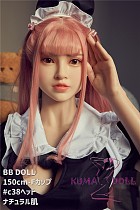 フルシリコン製ラブドール BB Doll 150cm Fカップ c38ヘッド Olivia 血管＆人肌模様など超リアルメイク無料 眉の植毛無料