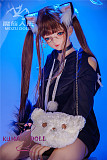 TPE製ラブドール MOZU 145cm M8ヘッド 体重25kg 肌色＆眼球色＆メイク＆ウィッグは宣材写真と同じ
