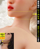 女優天使もえヘッド シームレス TPE製ラブドール Real Girl 155cm Eカップ  EVO骨格付き ヘッドとボディが一体式