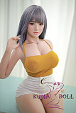 シリコン製頭部+TPEボディ JY Doll 157cm バスト大 芸淑ヘッド Yunshu ヘッドはSメイク付き