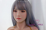 シリコン製頭部+TPEボディ JY Doll 157cm バスト大 芸淑ヘッド Yunshu ヘッドはSメイク付き