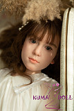 フルシリコン製ラブドール WAXDOLL 新型 142cm 貧乳  #G50ヘッド リアルメイク付き