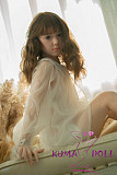 フルシリコン製ラブドール WAXDOLL 新型 142cm 貧乳  #G50ヘッド リアルメイク付き