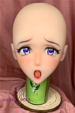 Real Girl (B工場製) アニメ系 ヘッド単体 A2#頭部のみ TPE材質 100cmボディ要否選択可能