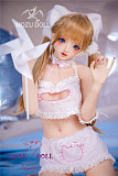 TPE製ラブドール MOZU 145cm M1ヘッド 体重25kg 肌色＆眼球色＆メイク＆ウィッグ＆衣装は宣材写真と同じ