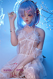 TPE製ラブドール MOZU 145cm M2ヘッド 体重25kg 肌色＆眼球色＆メイク＆ウィッグ＆衣装は宣材写真と同じ