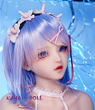 TPE製ラブドール MOZU 145cm M2ヘッド 体重25kg 肌色＆眼球色＆メイク＆ウィッグ＆衣装は宣材写真と同じ