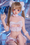 TPE製ラブドール MOZU 145cm M1ヘッド 体重25kg 肌色＆眼球色＆メイク＆ウィッグ＆衣装は宣材写真と同じ