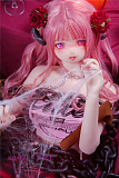 TPE製ラブドール MOZU 145cm M4ヘッド 体重25kg 肌色＆眼球色＆メイク＆ウィッグ＆衣装は宣材写真と同じ