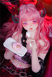 TPE製ラブドール MOZU 145cm M4ヘッド 体重25kg 肌色＆眼球色＆メイク＆ウィッグ＆衣装は宣材写真と同じ