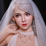 シリコン製頭部+TPEボディ JY Doll 170cm 巨乳 南茜ヘッド Nancy ヘッドはSメイク付き