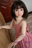 フルシリコン製ラブドール WAXDOLL 新型 110cm バスト平 #G55ヘッド リアルメイク付き