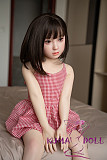 フルシリコン製ラブドール WAXDOLL 新型 110cm バスト平 #G55ヘッド リアルメイク付き