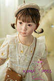 フルシリコン製ラブドール WAXDOLL 新型 110cm バスト平 #G47ヘッド リアルメイク付き