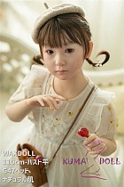 フルシリコン製ラブドール WAXDOLL 新型 110cm バスト平 #G47ヘッド リアルメイク付き