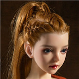 シリコン製頭部+TPEボディ Qita Doll 125cm ＃91ヘッド