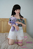 フルシリコン製ラブドール WAXDOLL 旧型 130cm Aカップ #G35ヘッド