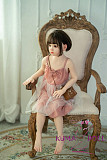 フルシリコン製ラブドール WAXDOLL 新型 110cm バスト平 #G58ヘッド リアルメイク付き