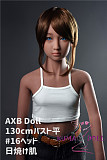 TPE製ラブドール AXB Doll 130cm バスト平ら #16
