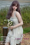 TPE製ラブドール AXB Doll 147cm バスト小 A56 掲載画像のボディはリアルメイク付き