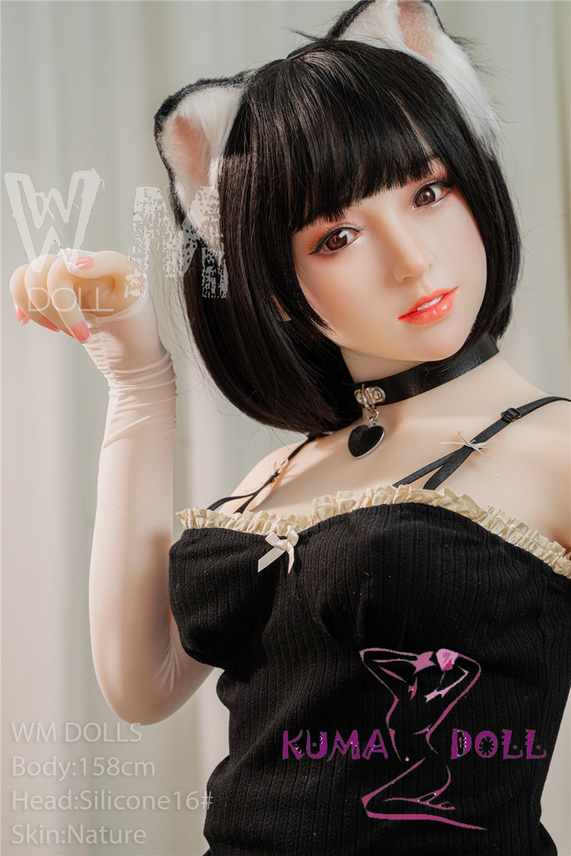 シリコン製頭部+TPEボディ WM Dolls 158cm Eカップ シリコンヘッド #16