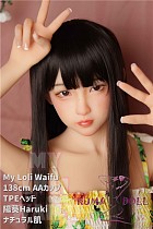 My Loli Waifu 略称MLWロり系ラブドール 138cm AAカップ 陽葵Haruki 頭部 TPE材質ボディー ヘッド材質選択可能 メイク選択可能