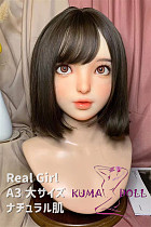 Real Girl (B工場製) 頭部単品 A3 大サイズヘッド TPE製ヘッド M16ボルト採用 職人メイク選択可能