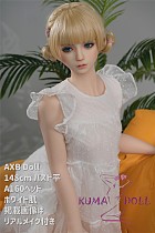 TPE製ラブドール AXB Doll 148cm バスト平 A160 掲載画像のボディはリアルメイク付き