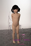 TPE製ラブドール AXB Doll 110cm バスト平 A166 掲載画像のボディはリアルメイク付き