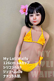 My Loli Waifu 略称MLWロり系ラブドール 126cm AAカップ ジュリーJulie TPE材質ボディー ヘッド材質選択可能 メイク選択可能
