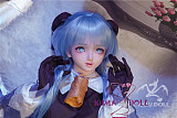 TPE製ラブドール MOZU 145cm Dカップ M1#頭部 体重25kg 肌色＆眼球色＆メイク＆ウィッグ＆衣装は宣材写真と同じ
