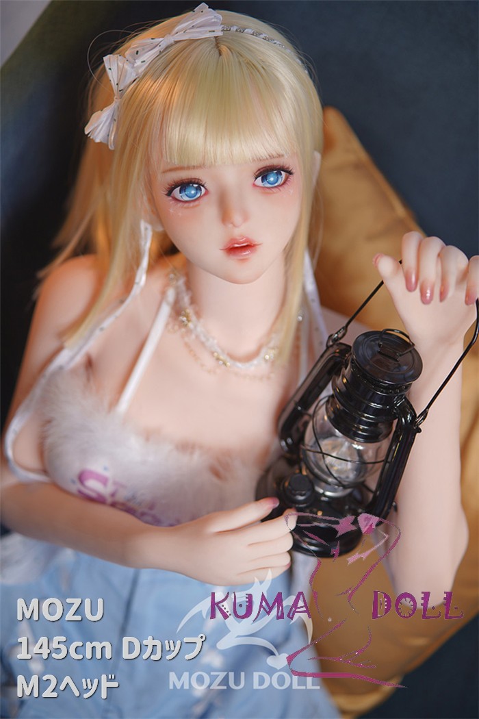 TPE製ラブドール MOZU 145cm Dカップ M2#頭部 体重25kg 肌色＆眼球色＆メイク＆ウィッグ＆衣装は宣材写真と同じ