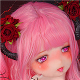 TPE製ラブドール MOZU 145cm Dカップ M2#頭部 体重25kg 肌色＆眼球色＆メイク＆ウィッグ＆衣装は宣材写真と同じ