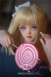 TPE製ラブドール MOZU 145cm Dカップ M2#頭部 体重25kg 肌色＆眼球色＆メイク＆ウィッグ＆衣装は宣材写真と同じ