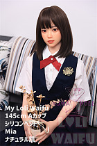 My Loli Waifu 略称MLWロり系ラブドール 145cm Aカップ 美亜 Mia TPE材質ボディー ヘッド材質選択可能 メイク選択可能