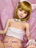 【10%OFF実施中！カートに入れると割引後の価格をご確認いただけます】My Loli Waifu 略称MLWロり系ラブドール 126cm AAカップ ジュリーJulie TPE材質ボディー ヘッド材質選択可能 メイク選択可能