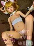 【10%OFF実施中！カートに入れると割引後の価格をご確認いただけます】My Loli Waifu 略称MLWロり系ラブドール 126cm AAカップ ジュリーJulie TPE材質ボディー ヘッド材質選択可能 メイク選択可能