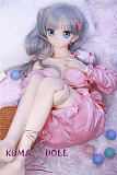 TPE製ラブドール MOZU 145cm Dカップ 小纱（xiaosha）体重25kg 肌色＆眼球色＆メイク＆ウィッグ＆衣装は宣材写真と同じ