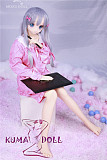 TPE製ラブドール MOZU 145cm Dカップ 小纱（xiaosha）体重25kg 肌色＆眼球色＆メイク＆ウィッグ＆衣装は宣材写真と同じ