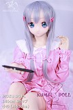 TPE製ラブドール MOZU 145cm Dカップ 小纱（xiaosha）体重25kg 肌色＆眼球色＆メイク＆ウィッグ＆衣装は宣材写真と同じ