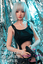 フルシリコン製ラブドール GD Sino 156cm Cカップ G6ヘッド 洛悠（luo you)