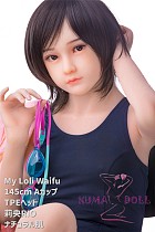 My Loli Waifu 略称MLWロり系ラブドール 145cm Aカップ 莉央RIO TPE材質ボディー ヘッド材質選択可能 メイク選択可能