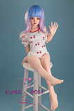 フルシリコン製ラブドール Sanhui Doll 103cm Bカップ シームレス #1ヘッド
