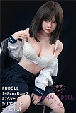 シリコン頭部+TPE材質ボディ リアル人形 ラブドール 148cm Dカップ  #7頭部 身長など選べる FUDOLL