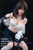 シリコン頭部+TPE材質ボディ リアル人形 ラブドール 148cm Dカップ  #7頭部 身長など選べる FUDOLL