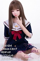 Real Girl (A工場製) ラブドール 148cm Cカップ R24頭部 TPE材質ボディー ヘッド材質選択可能 メイク選択可能
